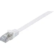Aprīkot Patchkabel Cat6A U Ftp 2Xrj45 10.00M weiß Lszh Equip U/Ftp