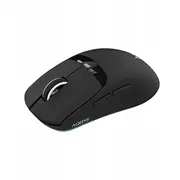 Aqirys pele divrežīmu WirellesBtVadu Nyx melna Mysz Myszka Dual Mode WirellesBtWired black
