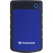 Ārējais cietais disks Transcend 25H3B 2Tb melns un zils Ts2Tsj25H3B Dysk Hdd Czarno-Niebieski