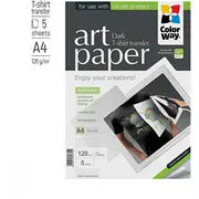 Art T-Kreklu pārnesums Tumšs 120 g/m² A4 fotopapīrs T-Shirt transfer dark Photo Paper