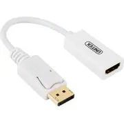 Av Unitek Displayport  Hdmi adapteris balts Y-6332 Adapter Displayport