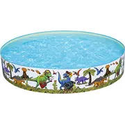 Bestway izvēršamā baseina dinozauri 244 cm 55001 Basen rozporowy Dinozaury 244Cm