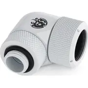 Bitspower Advanced Multi-Link Adapter Anschluss 90 Grad 4 Zoll Ag auf 16Mm Ad Hardtube drehbar. weiß G1/4