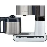 Bosch Tka 8A681 balts pilināms kafijas automāts Ekspres przelewowy