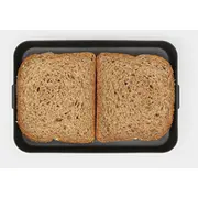 Brabantia Make Take Lunchbox plakanā tumši pelēkā 202704 lunch box flat dark grey
