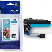 Brālis brālis tintes grozs. kas paredzēts Dcp-J1200Dw ciānam Lc424C Tusz Brother Ink Cart. Lc-424C for cyan