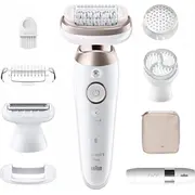 Braun Silk-Épil 9 Flex 9-360 3D 40 pincete rozā. balta