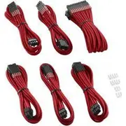 Cablemod kabeļu komplekts. sarkans Zuad-937 Zestaw kabli. Czerwony