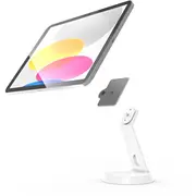 Compulocks Glidetab Aufstellung kažokādas planšetdators verriegelbar Alumīnijs Weiss Bildschirmgrosse bis zu 27.9 cm Bis 11 Zoll Thekenbereich. Wandmontage Fur Tablett Aluminium weiss