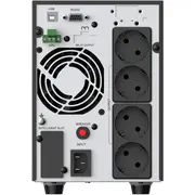 Conceptronic Double Conversion Ups barošanas avots Tiešsaistē 2 Kva 1800 4 x tīkla kontaktligzdā Zeus52Es2K zasilacz konwersji online kVA gniazdo sieciowe