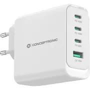 Conceptronic lādētājs mobilajām ierīcēm universālai baltai maiņstrāvai pašreizējā ātrā iekšējā uzlāde Althea22W100 do Uniwersalne przemienny Szybkie