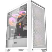 Darkflash Drx70 acs rgb Housing Biała 4 fani Obudowa Mesh Rgb wentylatory