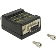 Delock Tester Rs-232 Db9 sieviete vīrietis 87713
