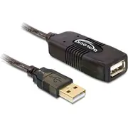 Delock Usb-A kabelis  melns 82689 Kabel Usb Czarny