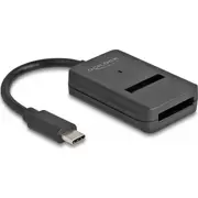 Delock Usb Adapteris Delock  Schnittstellenadapter  Pcie Nvme un Sata  Schwarz Adapter Usb Schnittstellenadapter M.2 Card Sata Usb-C Gen