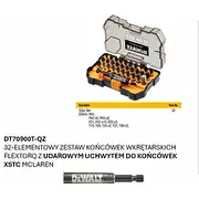 Dewalt Flextorq gala komplekts. /Mclaren Zestaw 32Cz. /Mcalren