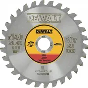 Dewalt zāģa asmens 140X20Mm 30 zobi Dt1923-Qz Tarcza pilarska