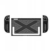 Dux Dacice Aizsardzības gadījuma korpuss Nintendo slēdzim 2 melns Etui Ducis Protective Case na Switch czarne