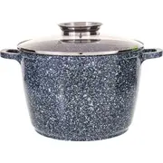Edenberg marmora katls ar vāku Klausberg Kb 7525 6.2L indukcijai 24 cm Garnek marmurowy na
