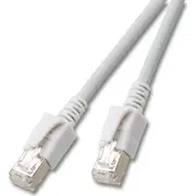 Efb Rj45 Patch kabelis S Ftp. 6. kat. Vc Led. 1.00M. pelēks Patchkabel S/Ftp. Cat.6. grau