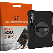 Eiger Peak Case Galaxy Tab S9 melns planšetdatora korpuss Etui na tablet 500M schwarz