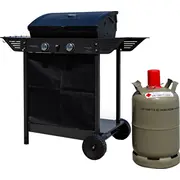 Elektriskais grils Campingaz Xpert 200 Lxd Gāzes mit zwei Stahlbrenner Grill elektryczny Gasgrill