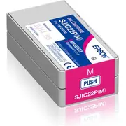 Epson Ink C33S020603. Sjic22P Fuksīna Tusz Magenta