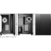 esi kluss Light Base 500 Lx Black Midi Tower Be quiet Czarny