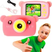 Extralink Kids Camera H25 Pink digitālā kamera Kamera cyfrowa