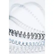 Fellowes stieples mugurkauls 31 solis. 14 mm melns. 100 gab. 101-130 loksnes 53277 Grzbiet drutowy skok 31. 14Mm czarny. szt. kartek