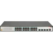 Fiberhome Switch S4820-28T-X-Ac tīkla saites Pārvaldītas L2/L3 Gigabit Ethernet 10/100/1000 1U melns. pelēks Sieciowe Czarny. Szary
