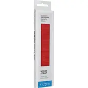 Fiksēta fiksēta sportiska siksna priekš Garmin Quickfit 22Mm sarkana neilona Fixed Sporty Strap for mm Red Nylon