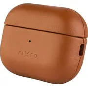 Fiksēts fiksēto austiņu futrālis ar Magsafe atbalstu Apple Airpods Pro 2/Pro 2 Usb-C brūna āda Fixed Earbuds Case with Support Brown Leather