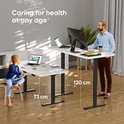 Galda Rāmis Motorizēts/Melns Cdf222E-B Onkron Desk Frame Motorised/Black