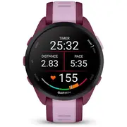 Garmin Forerunner 165 Music Berry/Lilac viedpulkstenis Smartwatch