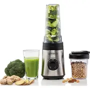 Gorenje blenderis Blenderis Bsm600E Countertop. 320 W. Tvertnes materiāls Plastmasa. tilpums 0.6 l. Nerūsējošais tērauds Blender kielichowy Blat. pojemnika Plastik. Stal nierdzewna