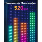 Govee H70B1 aizkaru gaismas aizkars. Led Wi-Fi. Bluetooth. Rgbic. Ip65 Curtain Light kurtyna