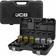 Hikoki Jcb Izvēcēju Komplekts Izvēlējiem Izvēlējiem. Gultņiem 26 gab. Set Of Pullers For Socket Arm Bushings. Bearings pcs.
