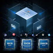 Hotwav viedtālrunis Hyper 7 Pro Melns Smartfon czarny