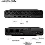 Hp Elitedesk 8 Mini G1I darbvirsmas Ai Pc Intel Core Ultra 5 235T 16 Gb Ddr5-Sdram 512 Ssd Windows 11 Pro Black Desktop Czarny