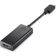 Hp Pavilion Usb-C  Hdmi adapteris. melns 2Pc54AaAbb Adapter Usb Usb-C Czarny