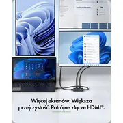 Hub Usb Icy Box centrmezgli un koncentratori 3.2 Gen 2 3.1 Type-C 10000 Mbit/S melns Huby koncentratory czarny