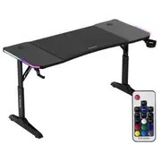 Huzaro Hero 3.6 Rgb melns spēļu galds Biurko gamingowe Black