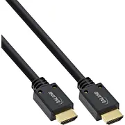 Inline Hdmi  Hdmi kabelis melns 17903P Kabel 3M czarny