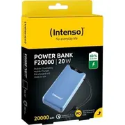Intenso 7332055 barošanas bloks litija polimērs Lipo 20000 mAh zils Bank mocy Litowo-Polimerowy Niebieski
