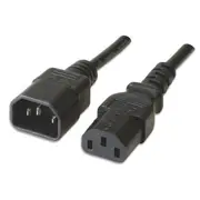 Kabel zasilający Manhattan kabel czarny 3 m C13 panel C14