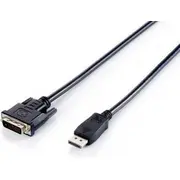 Kabelis Equip Displayport Dvi-D. melns 119336 Kabel Dvi-D 2M czarny