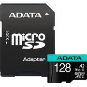 Karta Adata Premier Pro Ausdx128Gui3V30Sa2-Ra1 Microsdxc Gb Class Uhs-I/U3 A2 V30