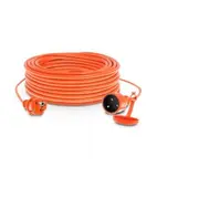 Kel dārza pagarinātājs 1 kontaktligzda ar 40 m 10A Ip44 oranža W-96974 Ogrodowy 1-Gniazdo z/u 40M