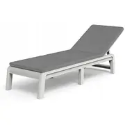 Keter Saulosanas Kresls Mallorca Ar Spilvenu Balts 8711245160344 ar spilvenu balts
